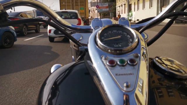 KAWASAKI VULCAN 800 ПОЕЗДОЧКА