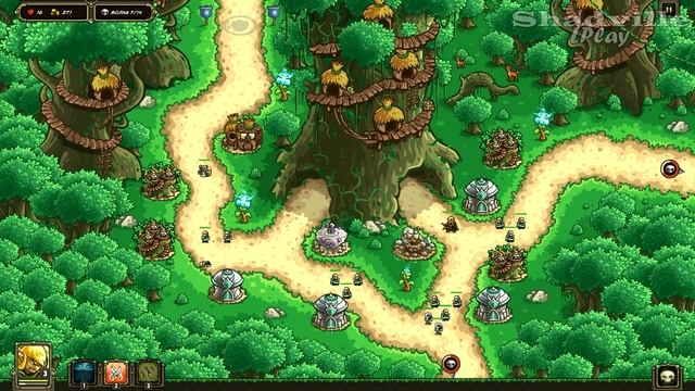 Kingdom Rush Origins Прохождение игры #1: Эльфы на тропе войны смотреть онлайн