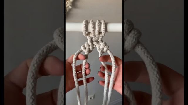 Плетем Макраме узор! Макраме узоры/ Macrame knots смотреть онлайн