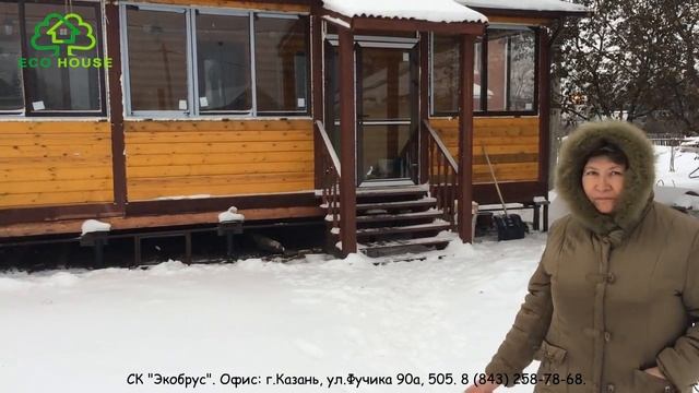 Дом из профилированного бруса, построенный 3 года назад. Отзыв о компании Экобрус.