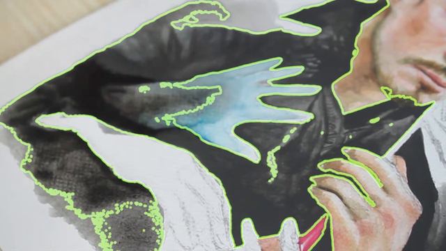 PAINTING KLAUS HARGREEVES Of Umbrella Academy!