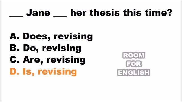 Present Continuous Tense Test 5 - Present Continuous Practice смотреть онлайн