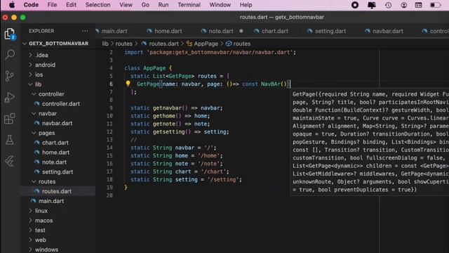 Flutter Tutorial - Bottom Navigation Bar With GetX Page Routes смотреть онлайн