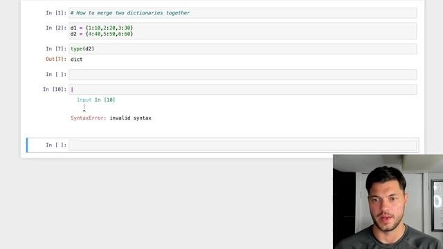 How to Merge Dictionaries in Python - #pythontutorial смотреть онлайн