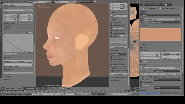 Blender Skin Texturing and Shading tutorial смотреть онлайн