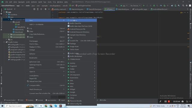 Retrofit API Fetch Data Using MVP Structure смотреть онлайн