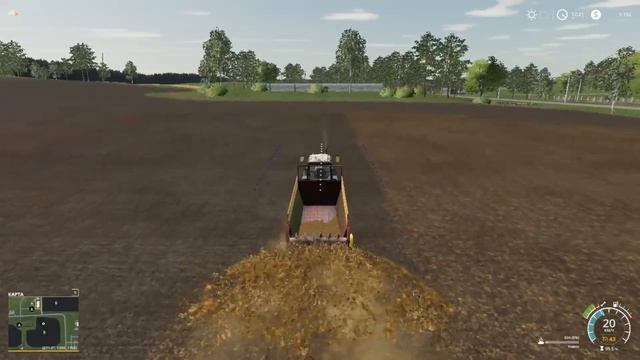 Farming Simulator 19 Вывозим Навоз со Свинарника на поле #2 смотреть онлайн