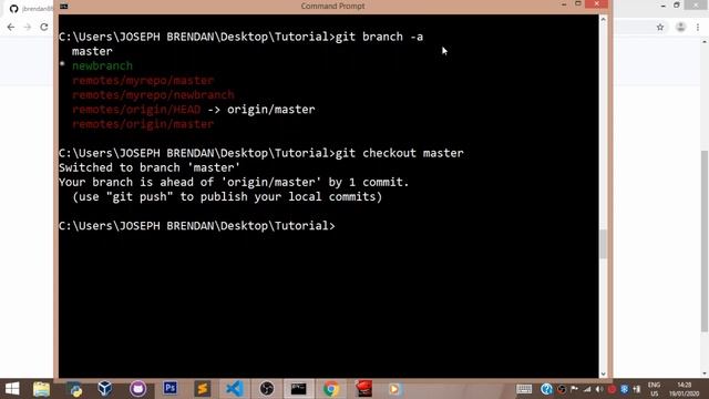 Git & Github Tutorial - 8 - Git Merge смотреть онлайн