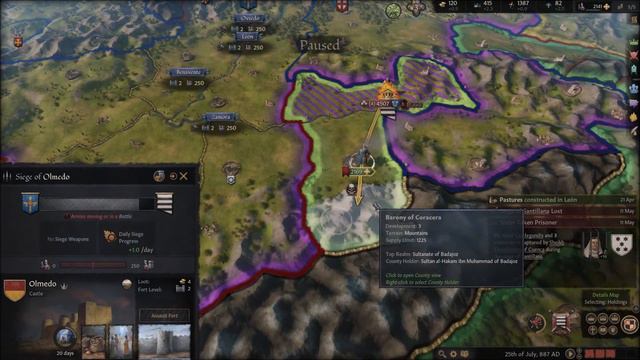 Crusader Kings III - Asturias: Episode 3 - The Gallant King & The Pursuit of Wealth смотреть онлайн