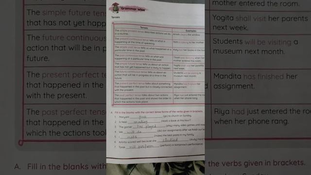 Class6 English Workbook Le6 Dear Mrs Naidu (Exercises Part 2) смотреть онлайн