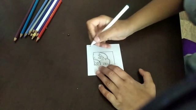 Как нарисовать Кроу с оттенками часть 1 смотреть онлайн