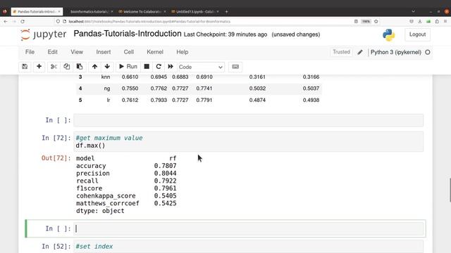 How to Get Maximum value for Columns in Pandas DataFrame Approach1 смотреть онлайн