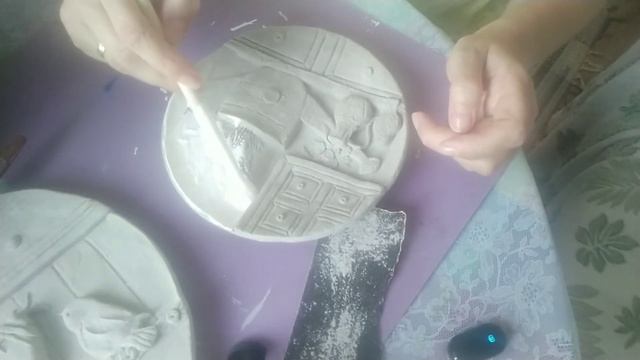 Как сделать декоративную тарелку своими руками смотреть онлайн