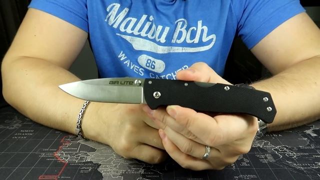 #НОВИНКА2020 Cold Steel Air Lite Drop point AUS10A смотреть онлайн