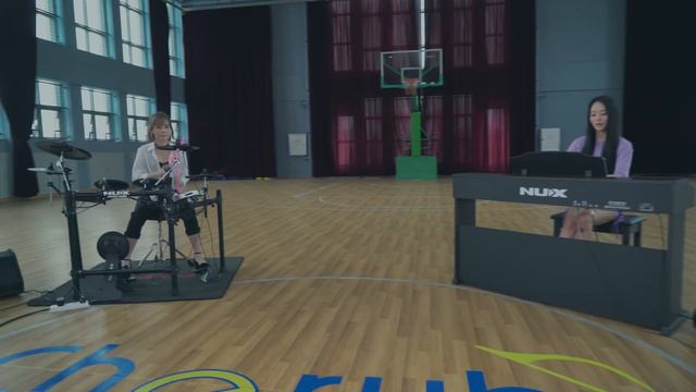 NUX Drums＆NUX Piano By VelaBlue曼青 Vs A-Yeon