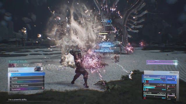 Party vs titan and bahamut, ff7 rebirth смотреть онлайн