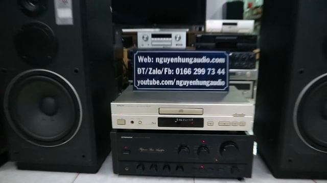 chỉ hơn 3 triệu đầu cd DENON DCD 735,màu gold,24bit,chất âm tuyệt vời|Nguyên Hùng Audio смотреть онлайн