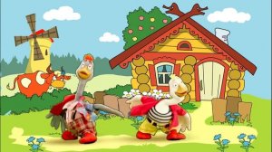 жили у бабуси два веселых гуся