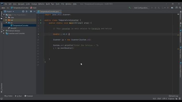 Celsius Temperature Converter || Java Languge || Easy way to Beginner || #RCoder смотреть онлайн