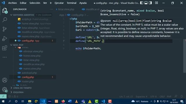 Curso PHP. MVC III. Plantillas con Html, Css y Js смотреть онлайн
