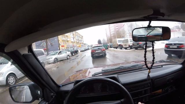 Поездка на Ниве по городу от Первого Лица! Lada Niva Legend смотреть онлайн