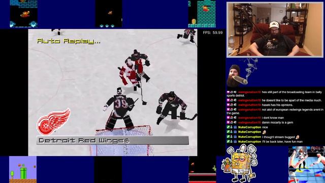 NHL Blades of Steel 2000 (PS1) смотреть онлайн