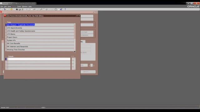 ORACLE HCM CLASS 1: DATA ENTRY смотреть онлайн