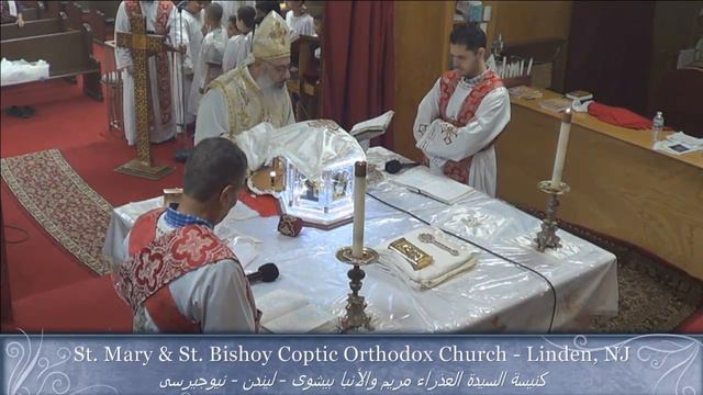 The Sunday Divine liturgy Feast of Anba Moses the Strong 7-1-18 смотреть онлайн