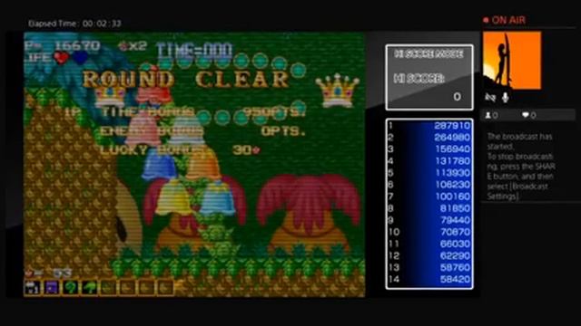 ACA NEOGEO BLUE'S JOURNEY HIGH SCORE MODE 1CC смотреть онлайн