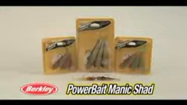 Berkley Powerbait Manic Shad смотреть онлайн