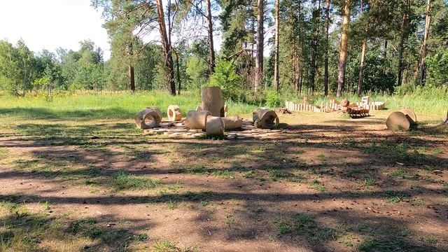 Обзор экопарка Царь-бор в национальном парке Бузулукский бор. Прогулка после открытия. Июль 2022. смотреть онлайн