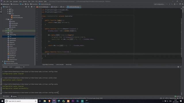 Build a URL Shortener with PHP & Laravel - Part 4 смотреть онлайн