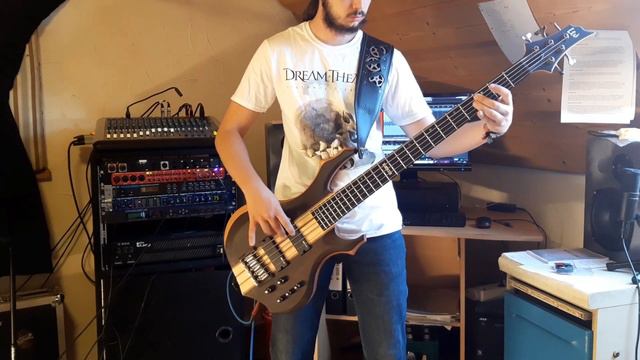 Symphony X - Of Sins and Shadows Bass Cover смотреть онлайн