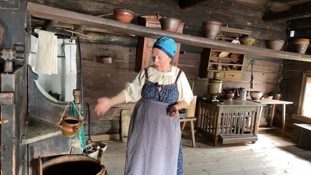 Крестьянский дом Русского Севера: Экскурсия для детей смотреть онлайн