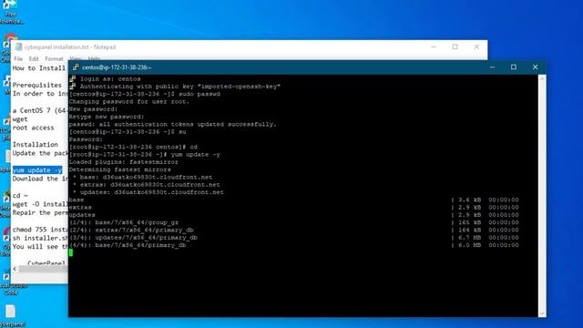 How to Install and Configure CyberPanel on Your CentOS 7 Server | AWS EC2 смотреть онлайн