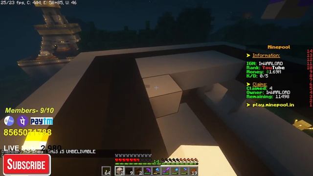 Minecraft PE Live | JAVA +Pocket 24/7 Online SMP | AnyOne Can Join смотреть онлайн