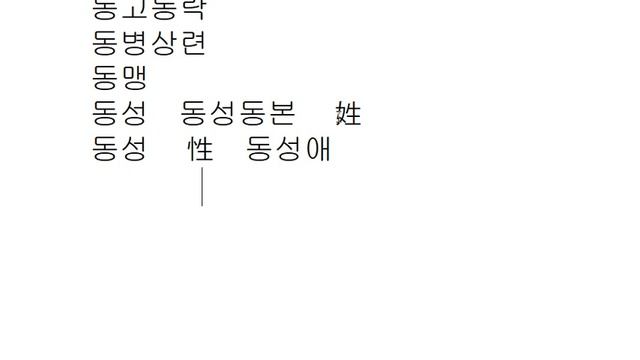 Иероглифика 91 - '동' смотреть онлайн