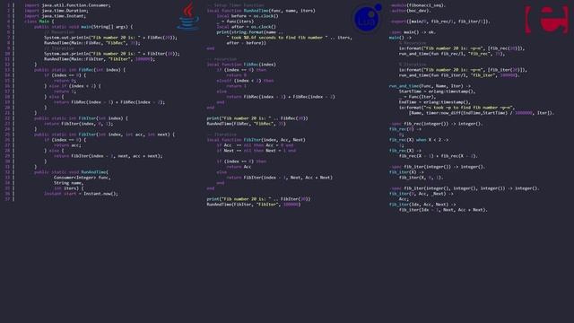 Fibonacci Sequence in 3 Languages: Lua, Java & Erlang - Language Comparison Series смотреть онлайн