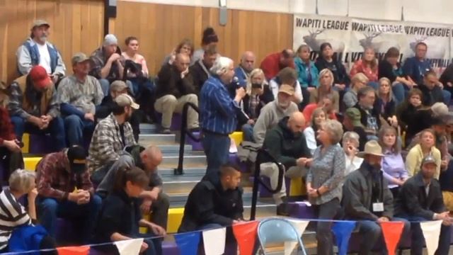 Burns Oregon-- alternate view of community meeting 1-19-16 смотреть онлайн