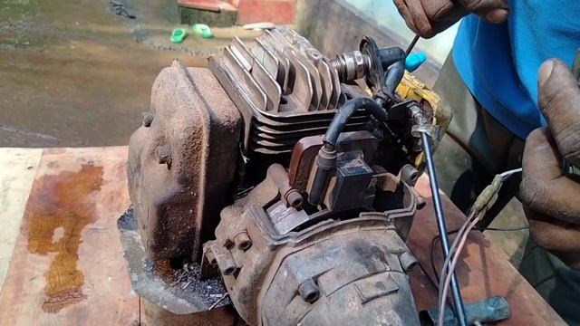 Brushcutter starting problem malayalam|@Techandagritips #Brushcutterrepairing #startingproblem смотреть онлайн