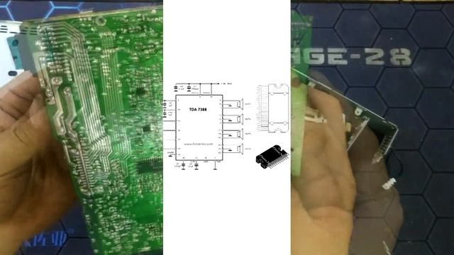 УСИЛИТЕЛЬ ИЗ МАГНИТОЛЫ ELENBERG MX-490DVD, НЕ УДАЧНАЯ ПОПЫТКА. ВОЗМОЖНО ПОТОМ ПОПРОБУЮ ЕЩЁ РАЗ. смотреть онлайн