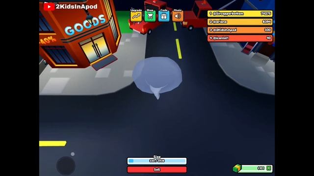 *NEW* FREE CODE Tornado Simulator Gameplay | New ROBLOX Simulator Game смотреть онлайн