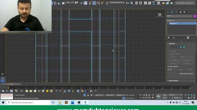 3ds Max Bina Modelleme | Apartman Modelleme Part 6 | Memduh Tanrıöver | MTYOU005 смотреть онлайн