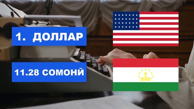 Қурби асъор имруз 17.11.2021 Курс валюты в Таджикистане на сегодня смотреть онлайн