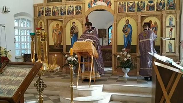 Мцц Веры, Надежды, Любови и Софии. Утреня, Литургия (30.09.2020) смотреть онлайн