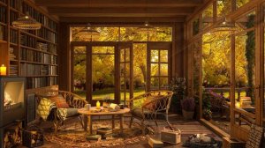 Осенний джаз, кофейная музыка ☕ атмосфера кафе с расслабляющим фортепианным джазом для работы