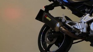 BMW G310R Akrapovic Race Carbon Exhaust Pure Sound