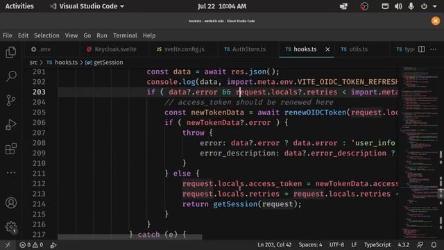 Sveltekit + OpenID Auth (Todo App) | Part 24 Session fields and GetSession hook смотреть онлайн