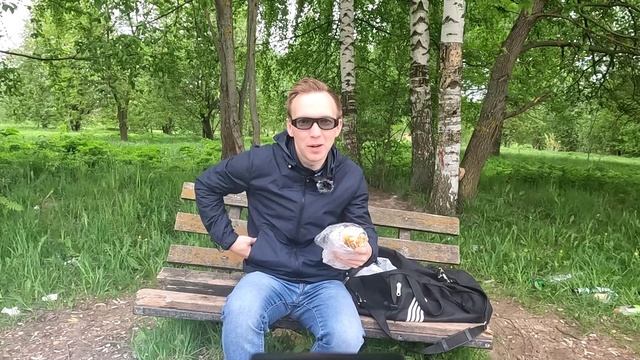 Обзор обеда в виде шаурмы