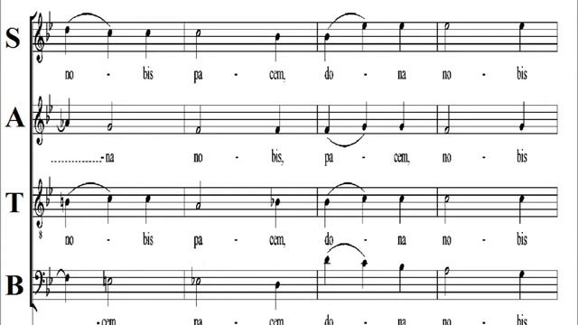 Joseph Haydn, Heiligmesse, Mass in B-flat Major, HOB.XXII:10 - 6b. Dona nobis pacem - Bass смотреть онлайн